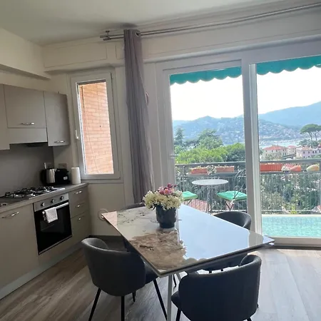 Апартаменты Welcome Riviera Paradiso 5, Ss1 298, Zoagli, Parking 300meters Away Дзоальи