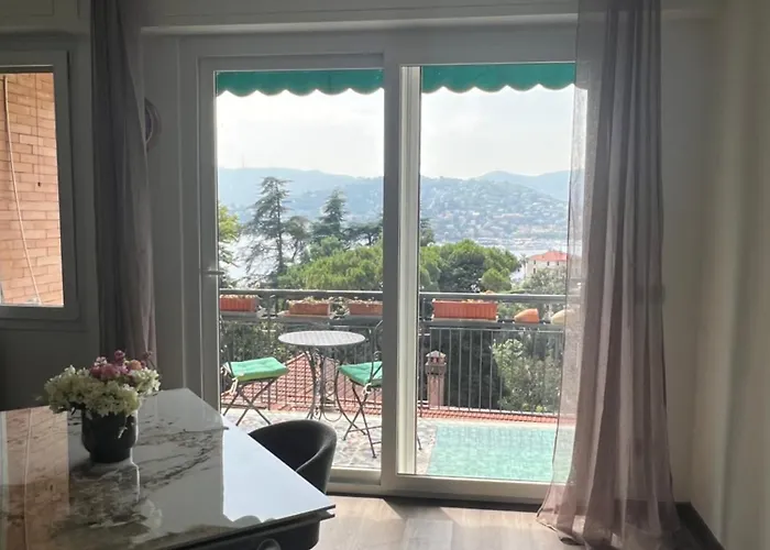 Welcome Riviera Paradiso 5, Ss1 298, Zoagli, Parking 300meters Away Apartment *